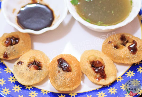Golgappa Recipe - Pani Puri Recipe - Tastekatadka